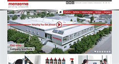 Desktop Screenshot of menzerna.com